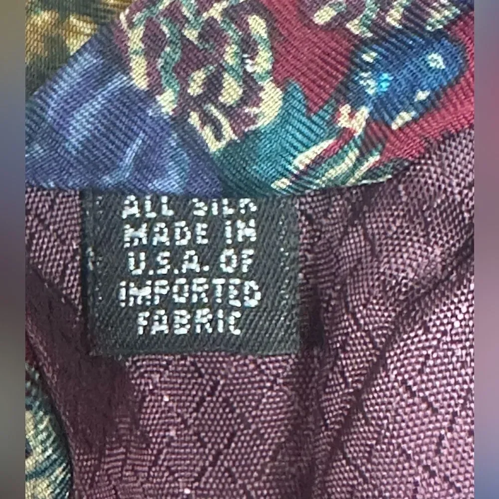 Vintage Christian Dior Silk Necktie